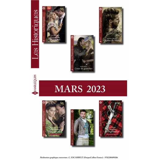 Pack Harlequin Historique  Mars 2023
