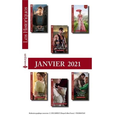 Pack harlequin historique janvier 2021
