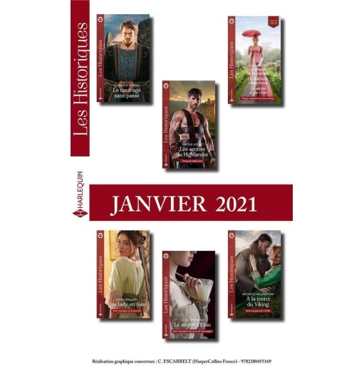 Pack harlequin historique janvier 2021
