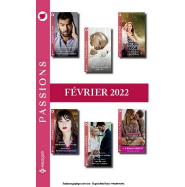 Pack Harlequin Passions Février 2022