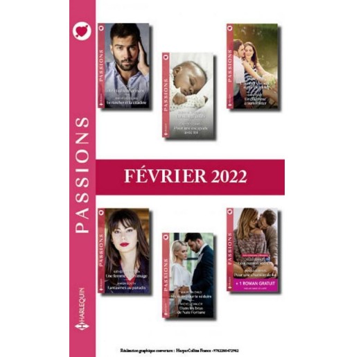 Pack harlequin Passions Fevrier 2022