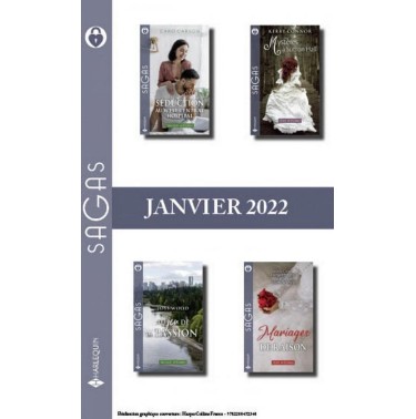Pack Harlequin Sagas Janvier 2022